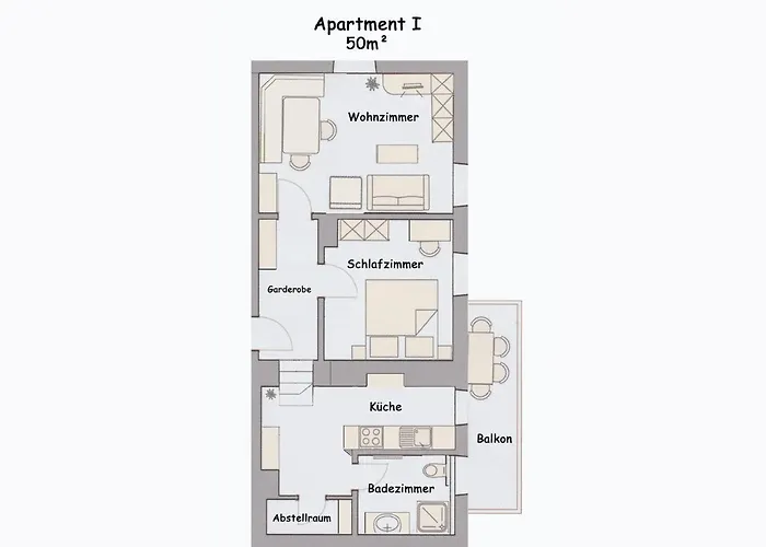 Haus Zur Muehle アパート *